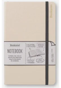 Bookaroo Notatnik Journal A5 - Kremowy - Pedagogika i dydaktyka - miniaturka - grafika 1