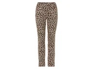 Spodnie damskie - esmara® Spodnie damskie, slim fit (46, wysoka sylwetka, Panterka) - miniaturka - grafika 1