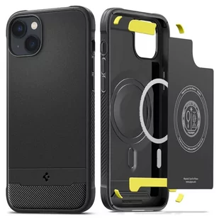 Etui futerał Spigen Rugged Armor Mag MagSafe do Apple iPhone 14 Matte Black - Etui i futerały do telefonów - miniaturka - grafika 1