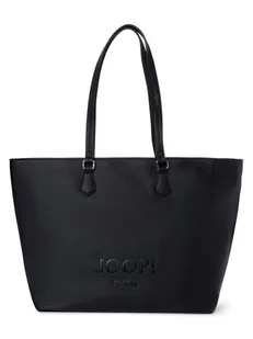 JOOP! Damska shopperka - Letterra Lara Kobiety Sztuczna skóra czarny jednolity, ONE SIZE - Torebki damskie - miniaturka - grafika 1