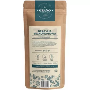 GRANO TOSTADO Kawa mielona  Brazylia Bezkofeinowa Arabica 1 kg - Kawa - miniaturka - grafika 1