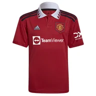 Koszulki sportowe męskie - Koszulka Adidas Manchester United Jr H64049 - miniaturka - grafika 1