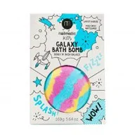 Kosmetyki kąpielowe dla dzieci - Nailmatic Nailmatic BATH BALL GALAXY GALAXY Tabletka do kąpieli 160g - miniaturka - grafika 1
