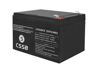Baterie do zasilaczy awaryjnych UPS - Akumulator Żelowy 12V 12Ah Ltc Lamex LX12120CS - miniaturka - grafika 1