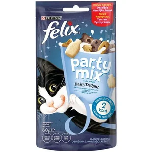 FELIX PARTY MIX Dairy Delight 60g - Przysmaki dla kotów - miniaturka - grafika 1