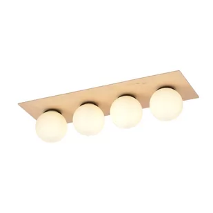Emibig Kenzo lampa sufitowa 4-punktowa brązowa/biała 1142/4 - Lampy sufitowe - miniaturka - grafika 3