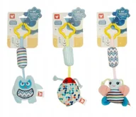Grzechotki dla dzieci - Zabawka dla malucha grzechotka do powieszenia - miniaturka - grafika 1