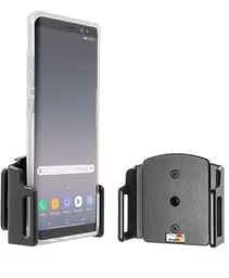 Uchwyt uniwersalny pasywny do iPhone 12 Pro Max bez futerału oraz w futerale lub etui o wymiarach: 75-89 mm (szer.), 6-10 mm (grubość) - Uchwyty samochodowe do telefonów - miniaturka - grafika 1