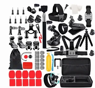 Mega Zestaw 84W1 Akcesoria Gopro Hero 10 9 8 7 6 - Akcesoria do kamer sportowych - miniaturka - grafika 1