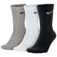 Skarpetki damskie - Nike, Skarpety sportowe, 3-pack, SX4508 965, czarny, rozmiar 46/50 - miniaturka - grafika 1