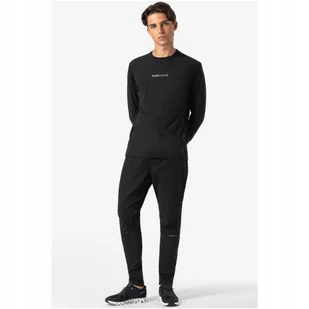 Koszulka męska longsleeve Super.natural Windbreaker Ls czarna r. L - Koszulki męskie - miniaturka - grafika 1