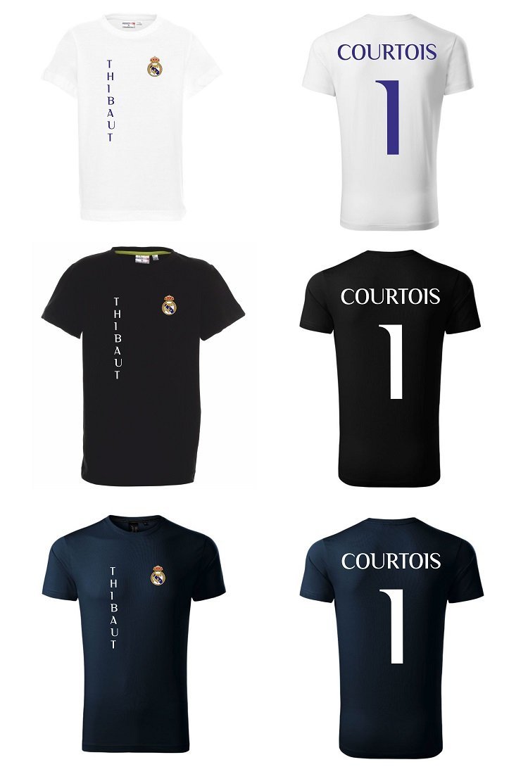 Koszulka REAL Madryt THIBAUT COURTOIS 1 jr