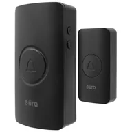 Systemy inteligentnych domów - Dzwonek EURA WDP-44A3 Funki Czarny - miniaturka - grafika 1