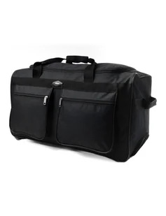 Torba podróżna na kółkach A3 CZARNY - Akcesoria podróżnicze - miniaturka - grafika 1