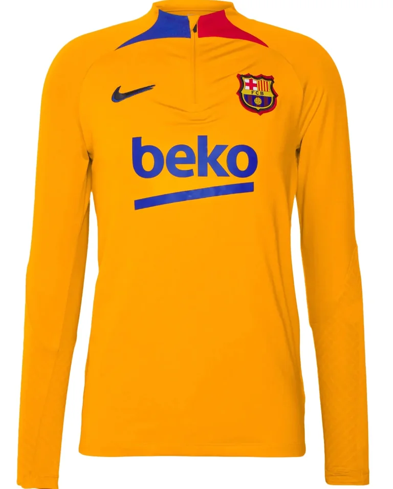 Damski Longsleeve Nike FC Barcelona 1/4 Zamek Dri-Fit Slim DH7730-837 XS