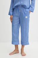 Piżamy damskie - HUGO spodnie piżamowe damska kolor fioletowy 50544156 - miniaturka - grafika 1