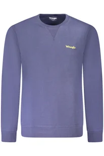 WRANGLER MĘSKA BLUZA Z ROZPINANYM TYŁEM NIEBIESKA - Bluzy męskie - miniaturka - grafika 1