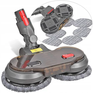 SZCZOTKA TURBO MOP DO ODKURZACZA DYSON V7 V8 V10 V11 V15 GŁOWICA MOPUJĄCA - Akcesoria do odkurzaczy - miniaturka - grafika 1
