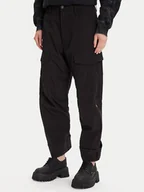 Spodnie damskie - G-Star Raw Spodnie materiałowe Cargo 3D D27022-D909 Czarny Boyfriend Fit - miniaturka - grafika 1