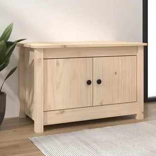 Lumarko Szafka na buty, 70x38x45,5 cm, lite drewno sosnowe - Szafki na buty - miniaturka - grafika 1