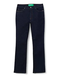 United Colors of Benetton Spodnie damskie, Ciemnoniebieski denim 905, 35 - Spodnie damskie - miniaturka - grafika 1
