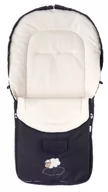Śpiworki dla dzieci - Sensillo Śpiworek do wózka Classic Polar (black) SILLO-803 - miniaturka - grafika 1