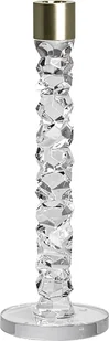 Świecznik na klasyczną świecę Carat 29,7 cm mosiądz - Świeczniki - miniaturka - grafika 1