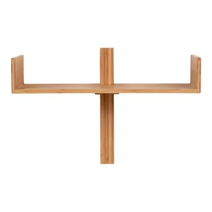 Bambusowa półka 50 cm Villa – House Nordic - Półki do salonu - miniaturka - grafika 1