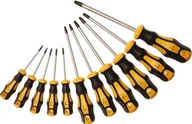Śrubokręty - Kraftmann Wkrętaki Torx  T8-T40 z otworem, 11 szt. B.7845 - miniaturka - grafika 1