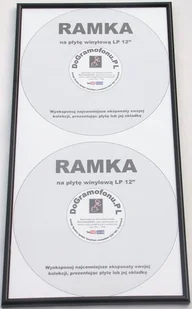 Ramka na podwójną płytę winylową 2x 12" PVC - Inne akcesoria audio-wideo - miniaturka - grafika 1