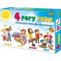 Adamigo ADAMIIGO Zest. Edukacyjny Pory Roku G-6205 - Gry planszowe - miniaturka - grafika 2