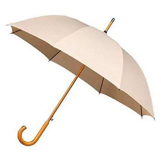 Parasole - Falcone Parapluie long - Ouverture automatique Résistant au vent beżowy parasol z patykiem, 89 cm FALCONELA178092BEIGE - grafika 1