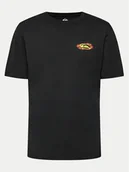 Koszulki męskie - Quiksilver T-Shirt Tc Snap EQYZT07672 Czarny Regular Fit - miniaturka - grafika 1
