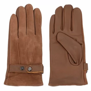 Rękawiczki - Joop! Rękawice skórzane brown 7237-M-214 - grafika 1