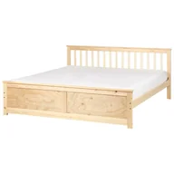 Łóżka - Łóżko OLENDON 180 x 200 cm Drewno Jasne drewno - miniaturka - grafika 1