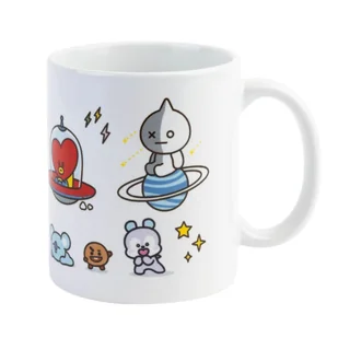 BT21 - Kubek ceramiczny 350 ml Universtar - Butelki dla niemowląt - miniaturka - grafika 3