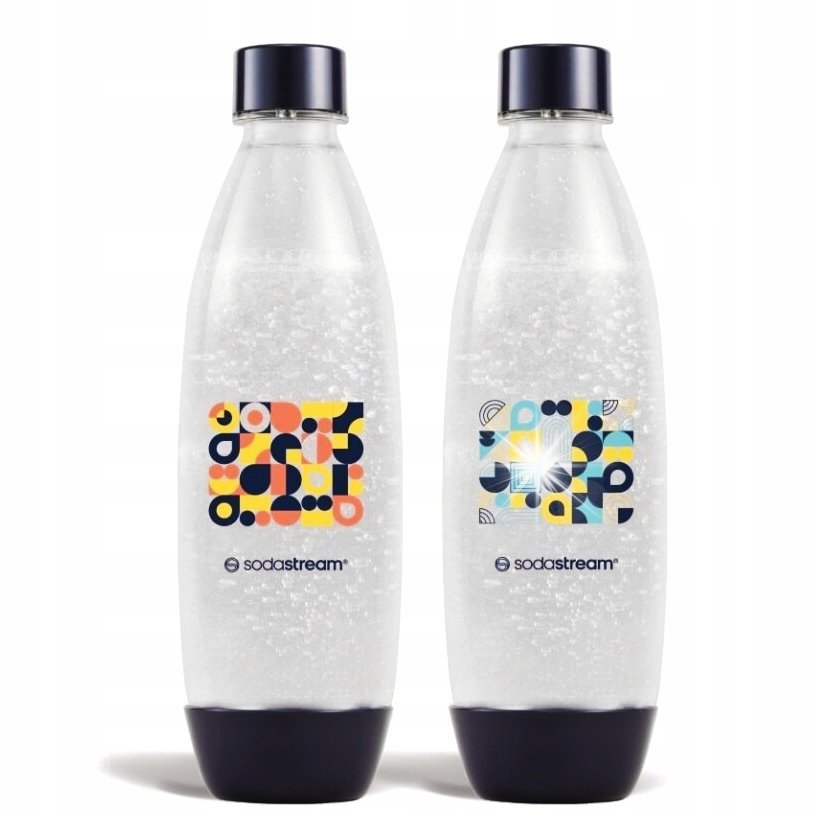 Zestaw butelek SodaStream Fuse Bubble Mosaic 2 x 1L