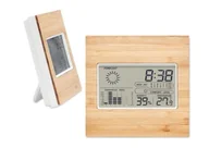 Stacje pogodowe - Stacja pogody BAMBOO z bambusowymi elementami SETTY - miniaturka - grafika 1