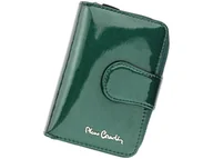 Portfele - Pierre Cardin, Portfel skórzany damski, 05, Line 115, zielony, mały - miniaturka - grafika 1