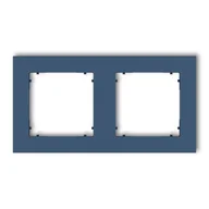 Klawisze i ramki - Karlik Ramka podwójna kwadratowa MINI - navy blue - miniaturka - grafika 1
