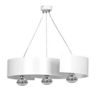Lampy sufitowe - Emibig Vixon lampa wisząca 3-punktowa biała 306/3 306/3 - miniaturka - grafika 1