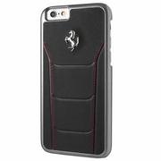 Etui i futerały do telefonów - Ferrari Apple iPhone 6/6S HardCase czarny FESEHCP6BKR - miniaturka - grafika 1