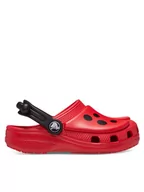 Buty dla chłopców - Crocs Klapki Classic Iam Ladybug Clog T 210016 Czerwony - miniaturka - grafika 1