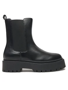 TWINSET Sztyblety 242TGT152 Czarny - Botki damskie - miniaturka - grafika 1