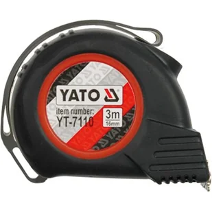 Yato Miara z magnezem 7110, 3 m - Poziomice, łaty, miary - miniaturka - grafika 1