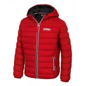 Odzież taktyczna i umundurowanie - Kurtka zimowa dziecięca Pit Bull Seacoast - Czerwona - miniaturka - grafika 1