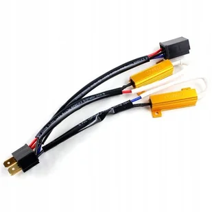 REZYSTOR FILTR LED 2x50W 2x8ohm CANBUS CAN BUS H4 - Żarówki samochodowe - miniaturka - grafika 1
