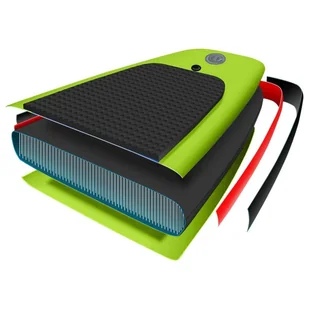 Nadmuchiwana deska SUP z akcesoriami, zielona, 330x76x10 cm Lumarko! - Deski SUP i akcesoria - miniaturka - grafika 10