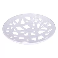 Miski i półmiski - Miska Okrągła Z Melaminy 36 Cm Traifori La Porcellana Bianca - miniaturka - grafika 1