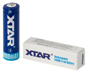 Xtar akumulator 14500 AA R6 3,7V Li-ion 800mAh z zabezpieczeniem - Ładowarki i akumulatory - miniaturka - grafika 6